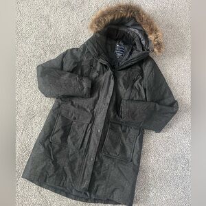 Dark Heather Gray Mountain Warehouse Winter Jacket